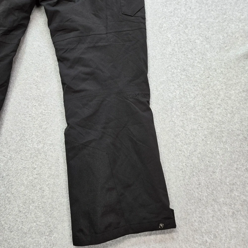Free Soldier Snow Pants Mens Small Black Insulated Lined Ski Cargo Pockets